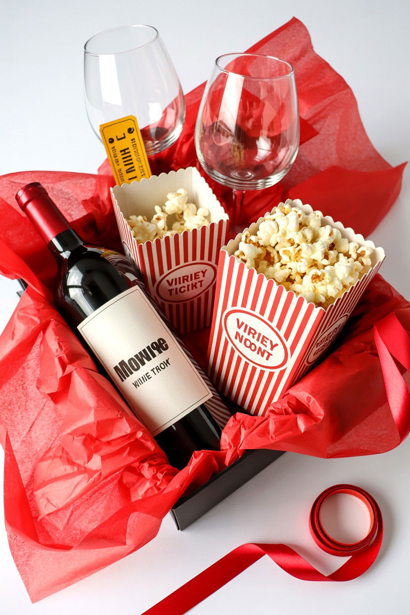 Virtual Date Night Box - 25 Long Distance Valentine's Day Gifts for Boyfriend