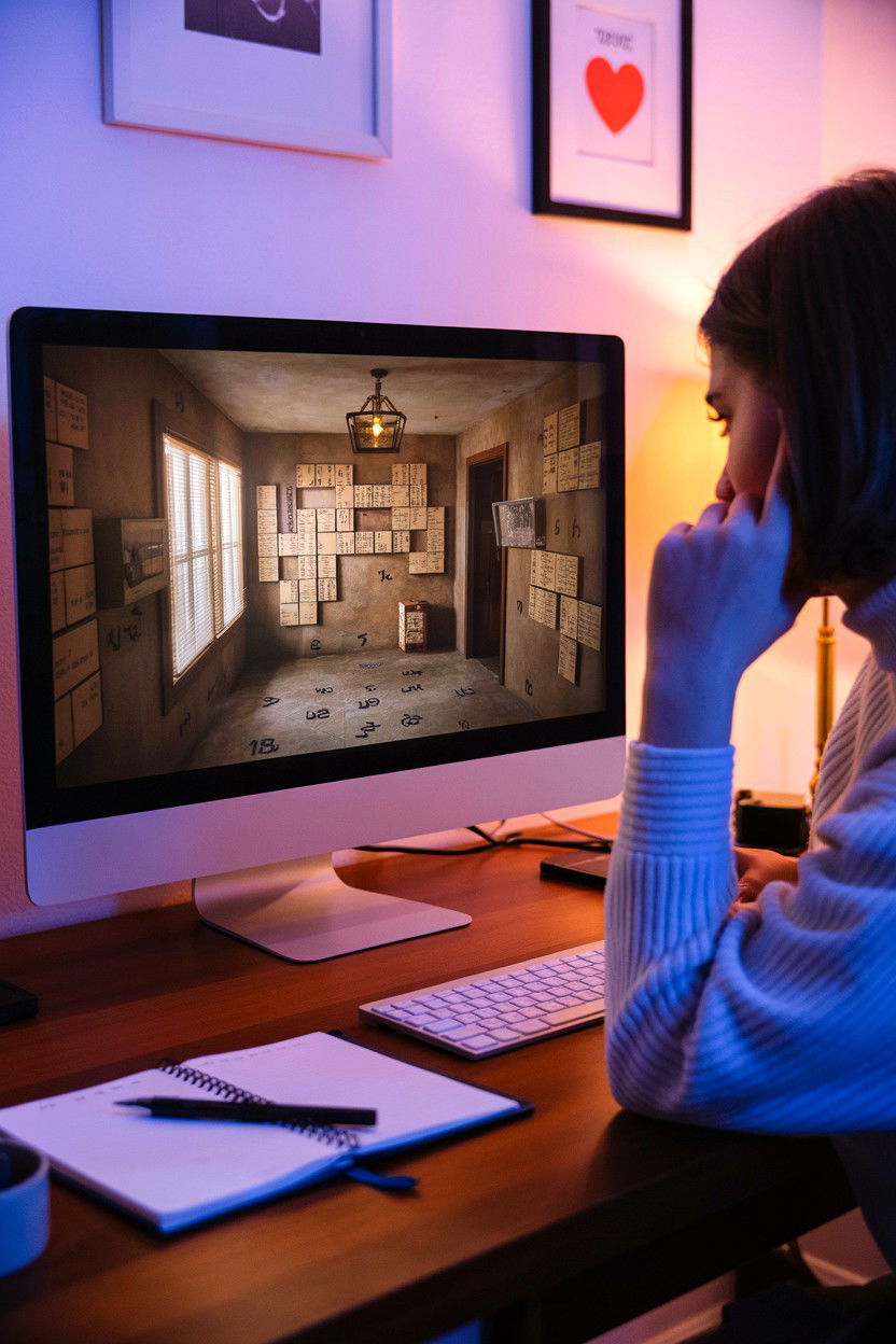 Virtual Escape Room - 25 Long Distance Valentine's Day Video Call Ideas