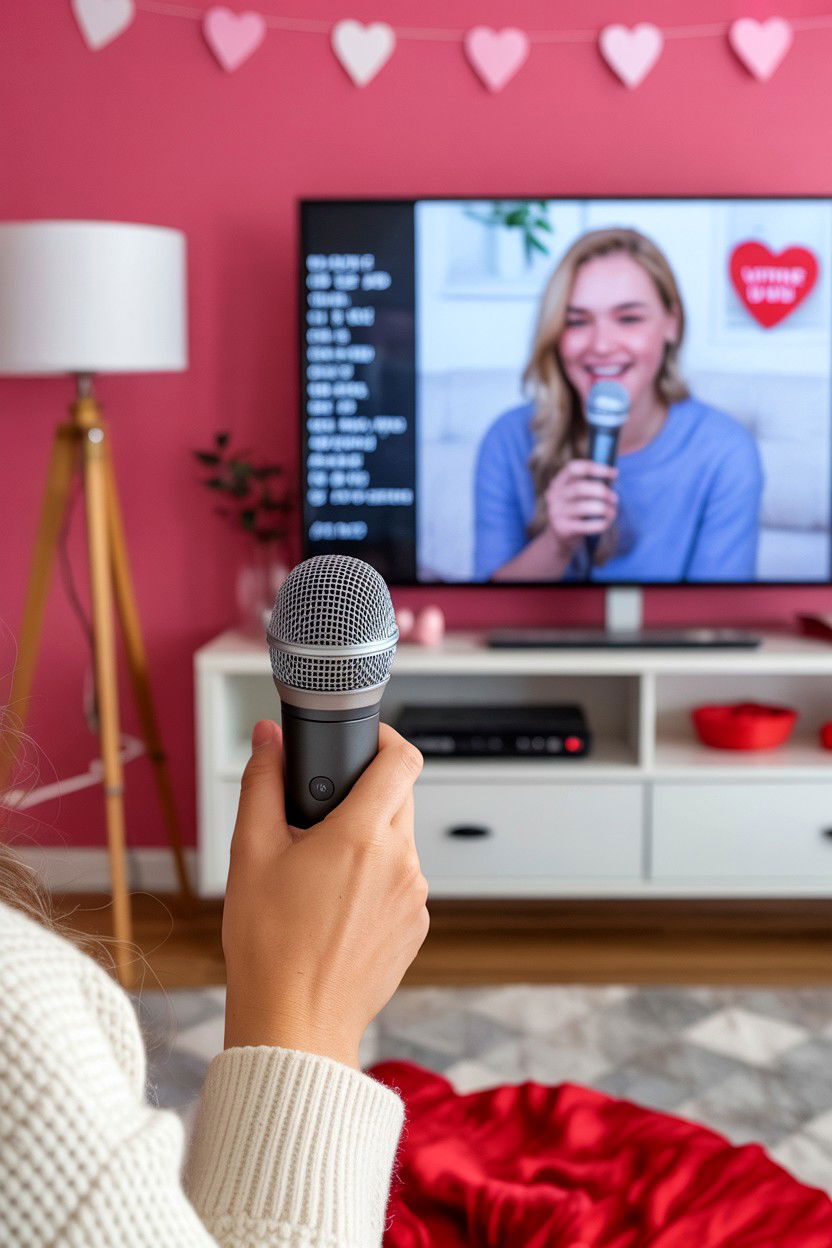 Virtual Karaoke - 25 Virtual Valentine's Day Ideas