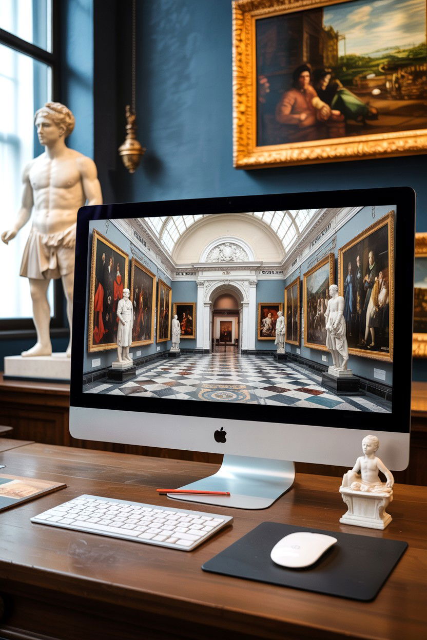 Virtual Museum Tour - 25 Long Distance Valentine's Day Activities