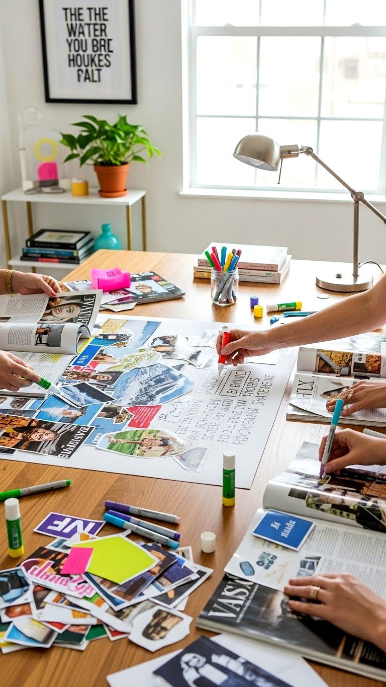 Vision Board Party - 25 valentine's day for friends