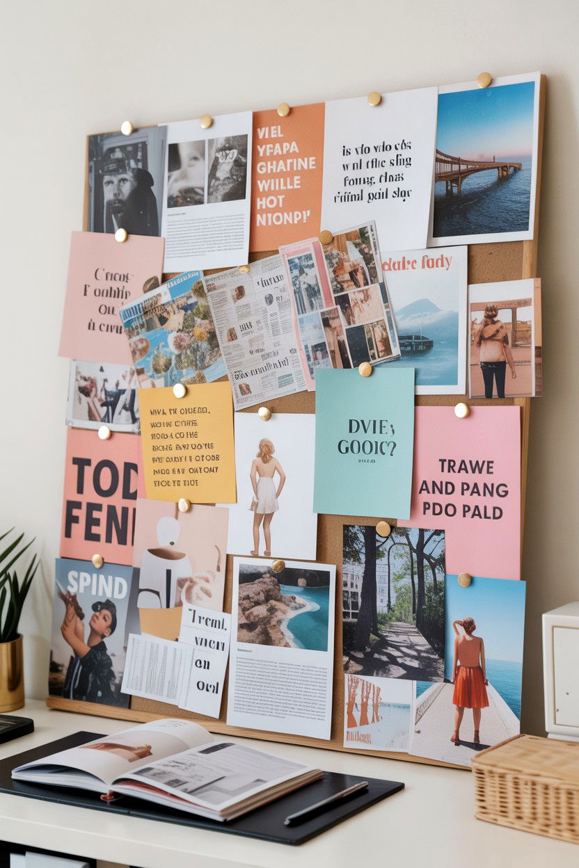 Vision Board - 25 Single Valentine's Day Self Care Ideas