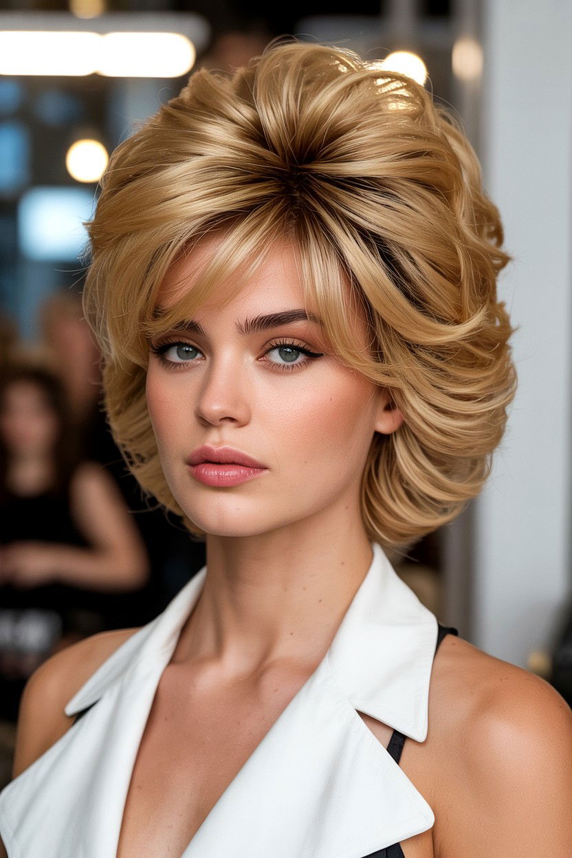 Voluminous French Twist - 25 Valentine's Day French Twist Ideas