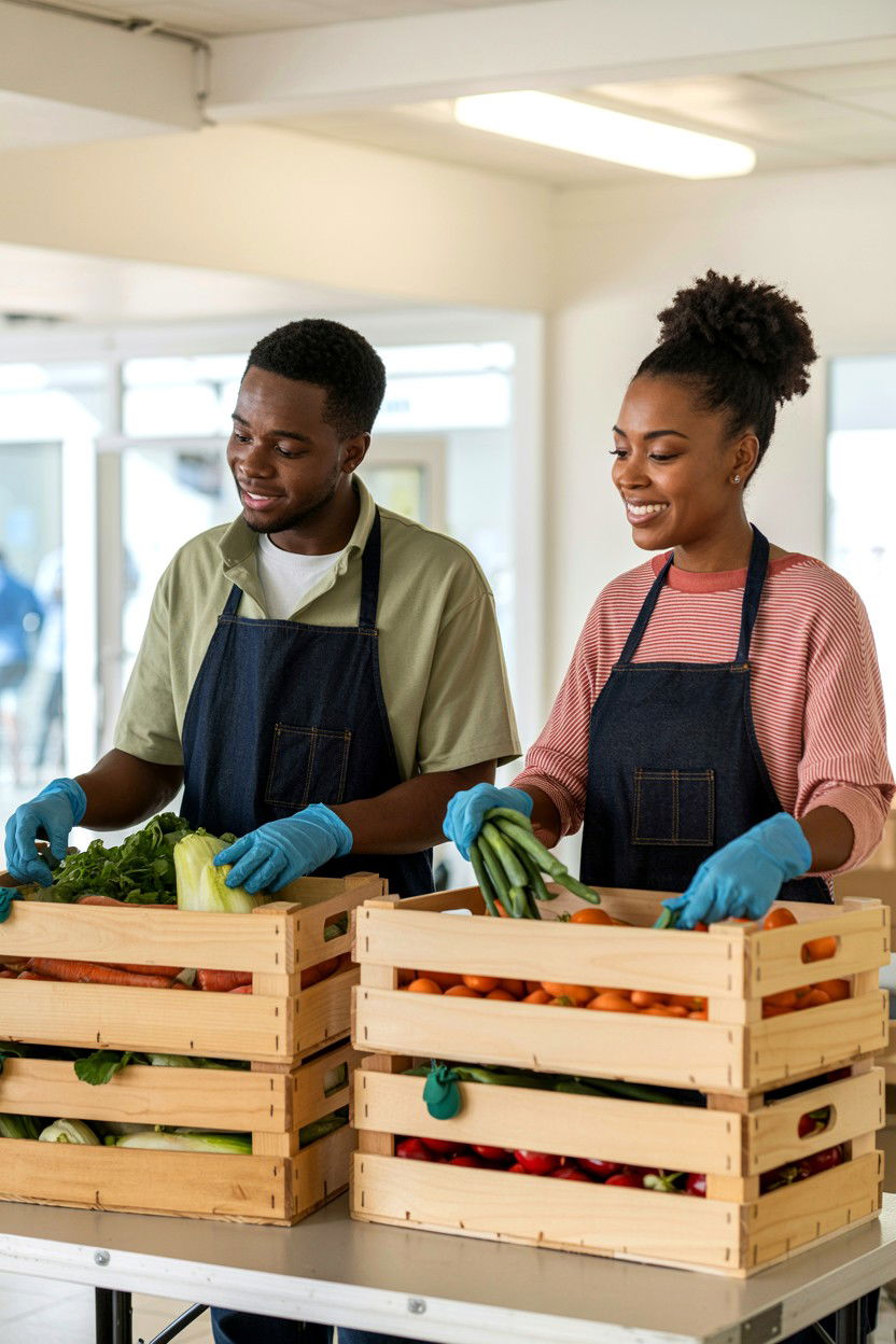 Volunteering Together - 25 Budget Valentine's Day Ideas