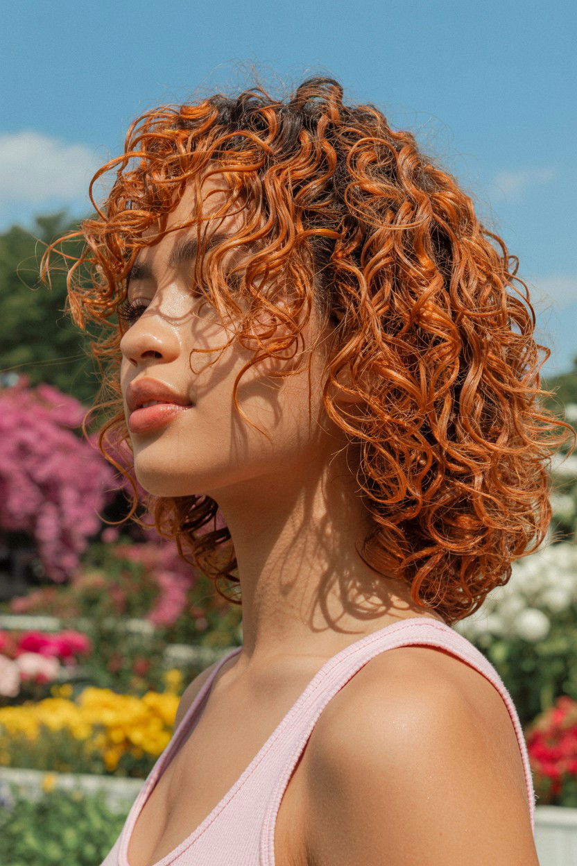 Wash And Go - 25 Valentine's Day Natural Hair Ideas
