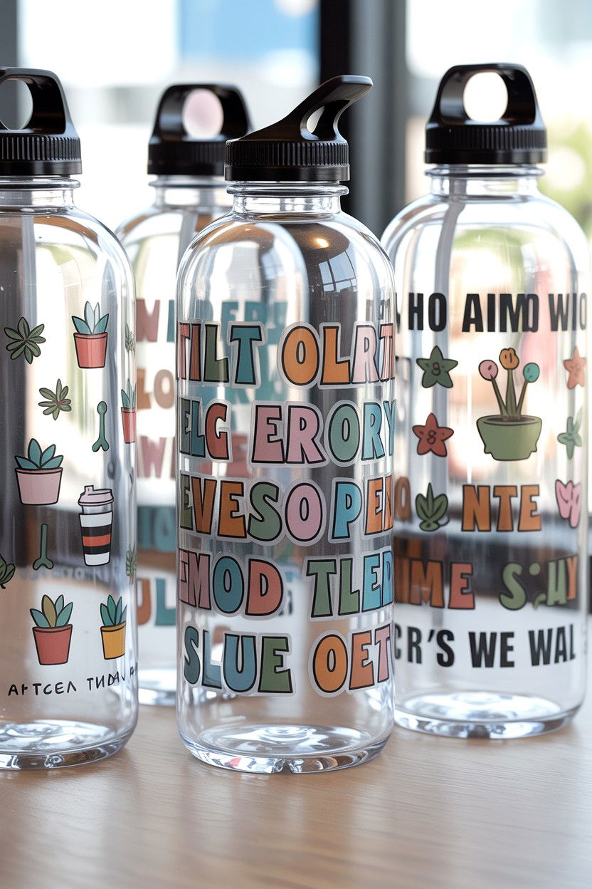 Water Bottle Stickers - 25 Valentine's Day Gifts for Teens