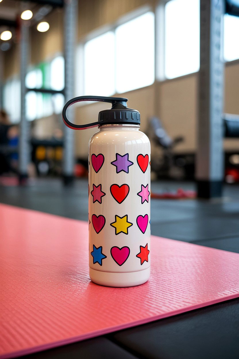Water Bottle With Stickers - 25 Valentine's Day Gifts for Niece