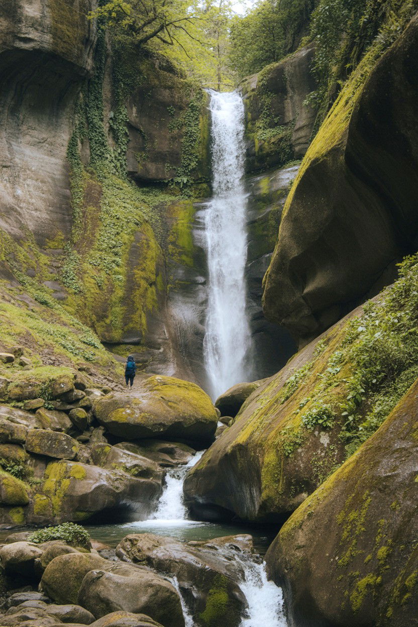 Waterfall Hike Adventure - 25 Valentine's Day Ideas for Adventure Lovers