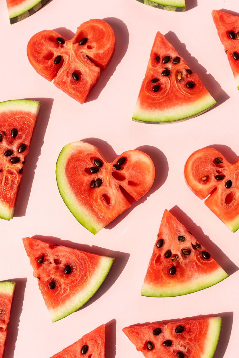 Watermelon pet snacks - 25 Valentine's Day Pet Treat Ideas
