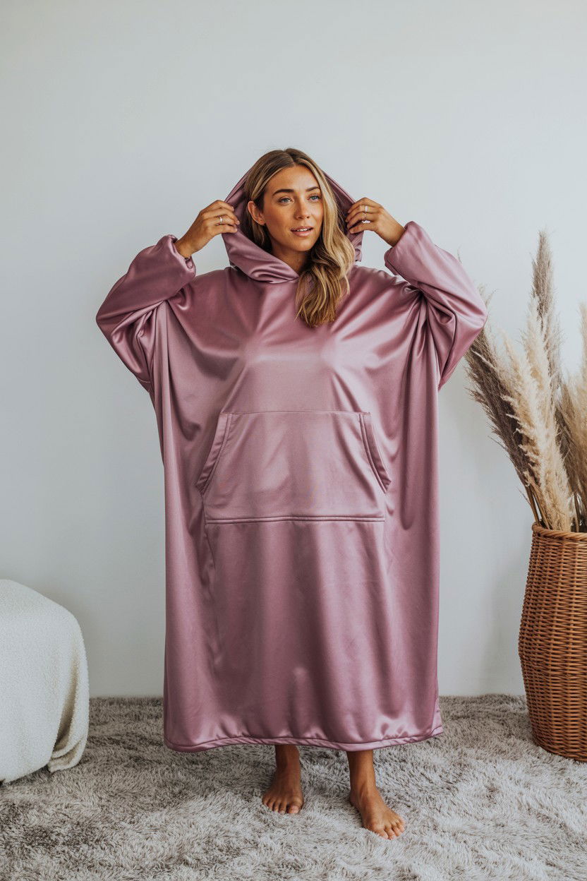 Wearable Blanket Hoodie - 25 Last Minute Valentine's Day Gifts for Her