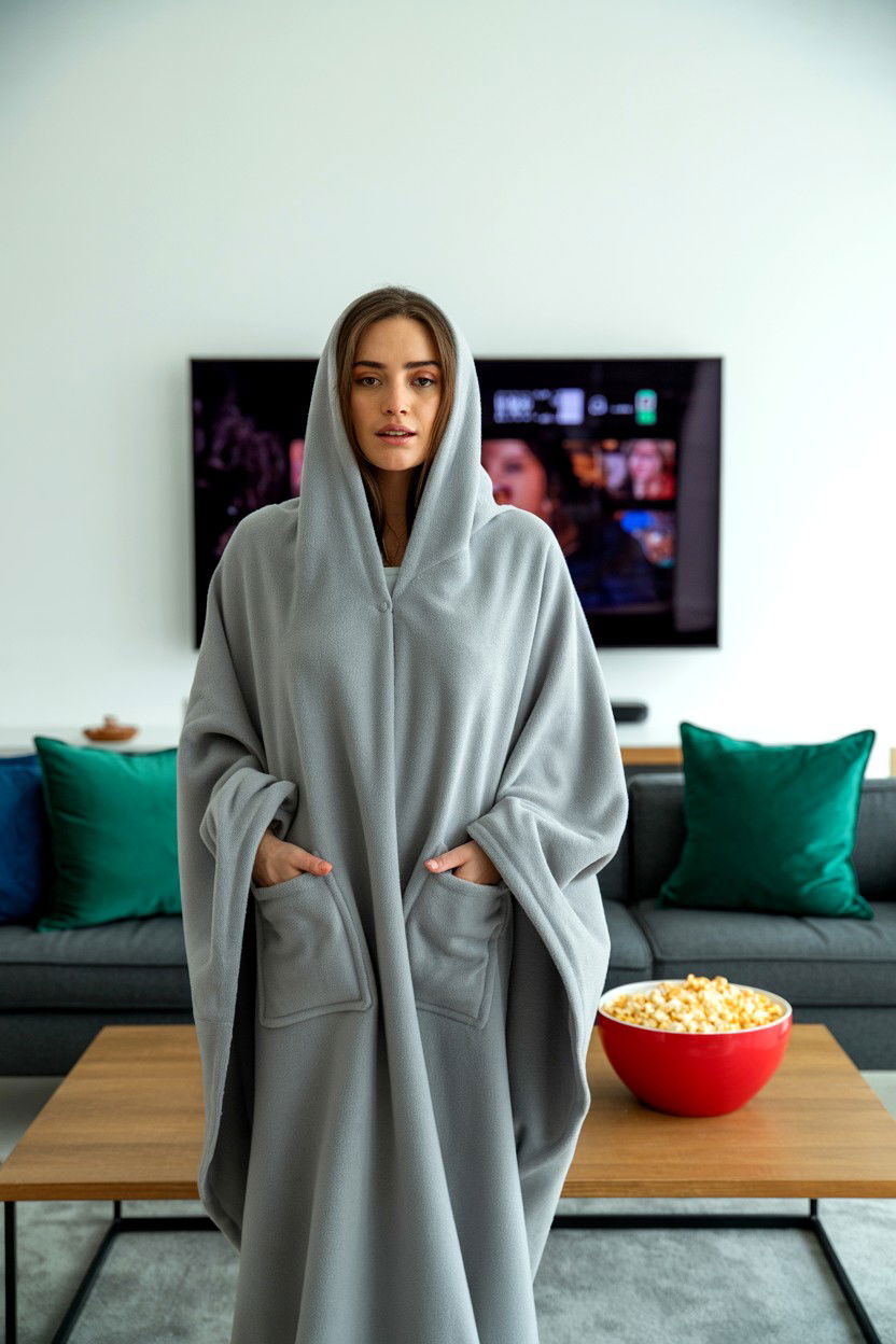 Wearable blanket - 25 Cozy Valentine's Day Gifts for Her