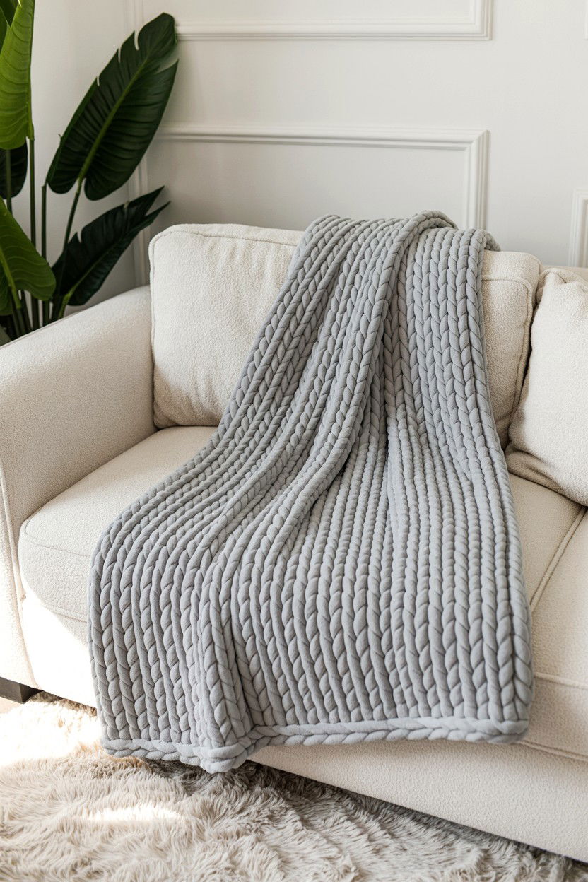 Weighted Blanket - 25 Sentimental Valentine's Day Gifts for Girlfriend