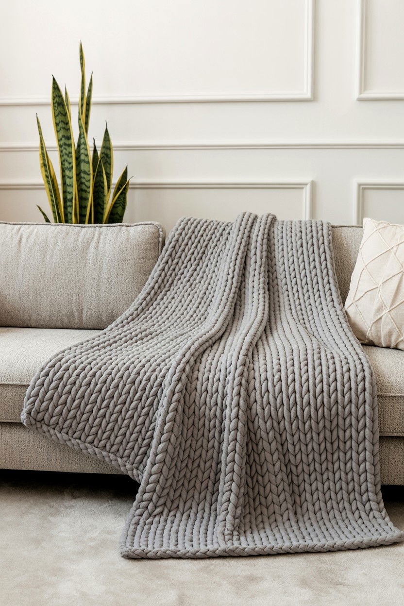 Weighted Blanket - 25 Long Distance Valentine's Day Gifts for Boyfriend