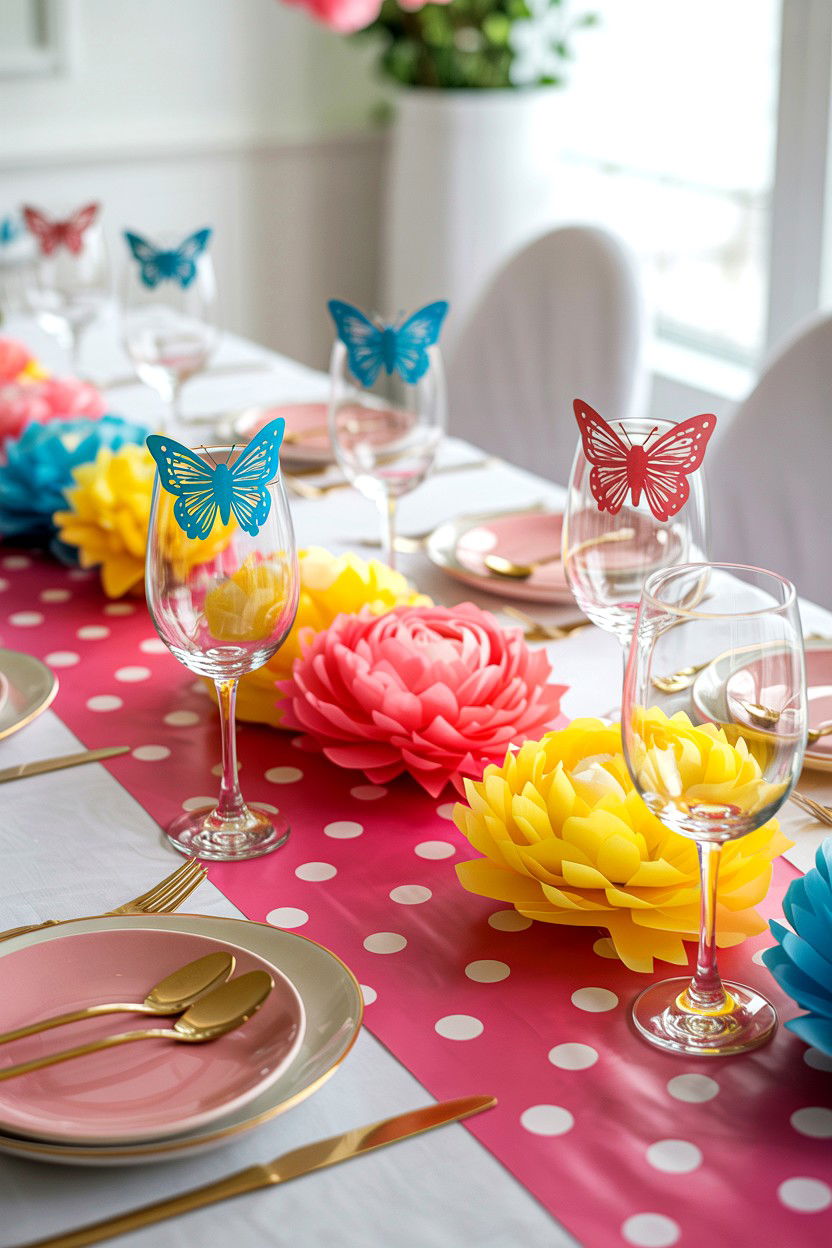 Whimsical Table Decor - 25 Valentine's Day Brunch Table Ideas