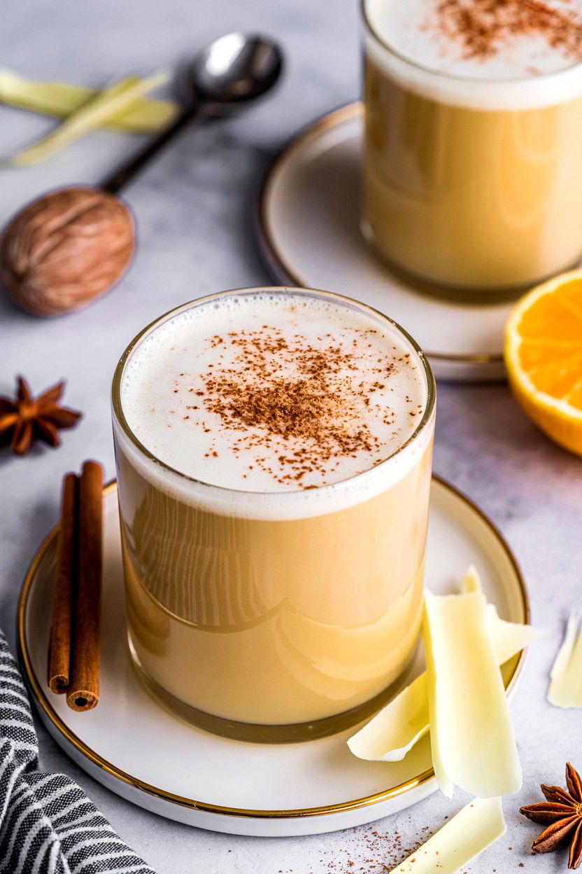 White Chocolate Hot Toddy - 25 Valentine's Day Hot Toddy Ideas