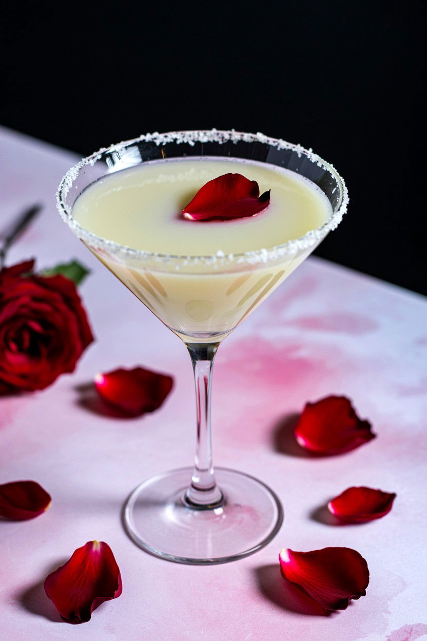 White Chocolate Martini - 25 Valentine's Day Martini Ideas