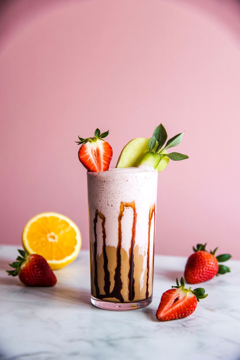 White Mocha Strawberry - 25 Valentine's Day Espresso Drink Ideas