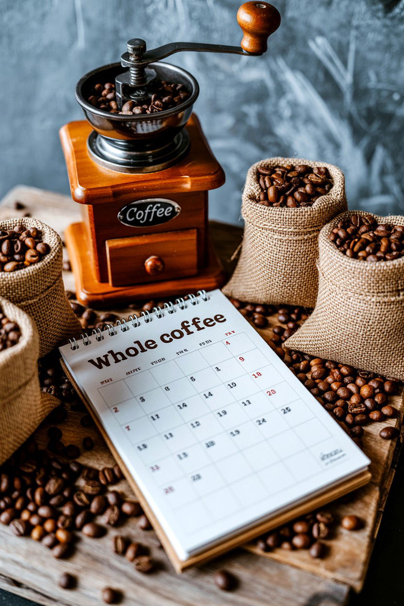 Whole bean coffee calendar - 25 Valentine's Day Calendar Gift Ideas