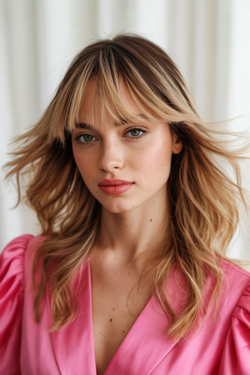 Wispy Bangs Hair - 25 Valentine's Day Blowout Ideas
