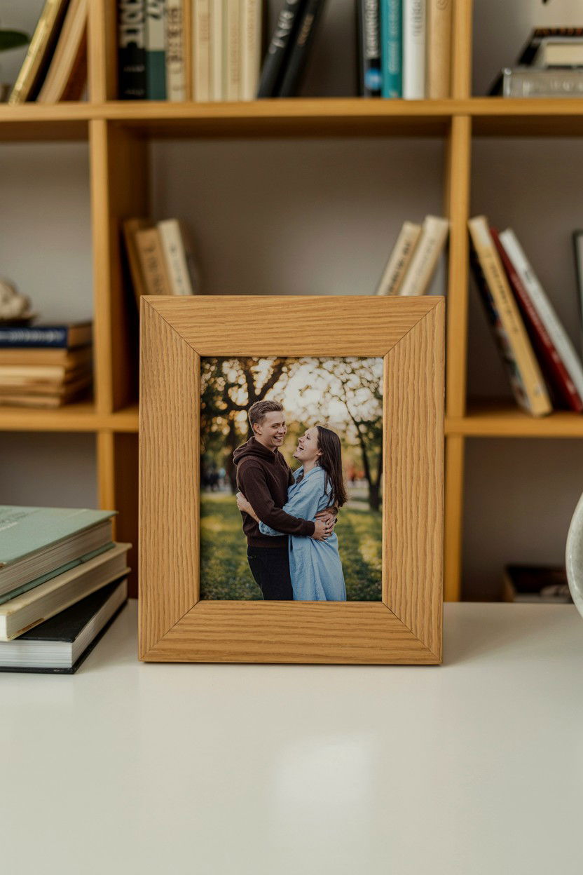 Wooden Picture Frame - 25 Cheap Valentine's Day Gift Ideas