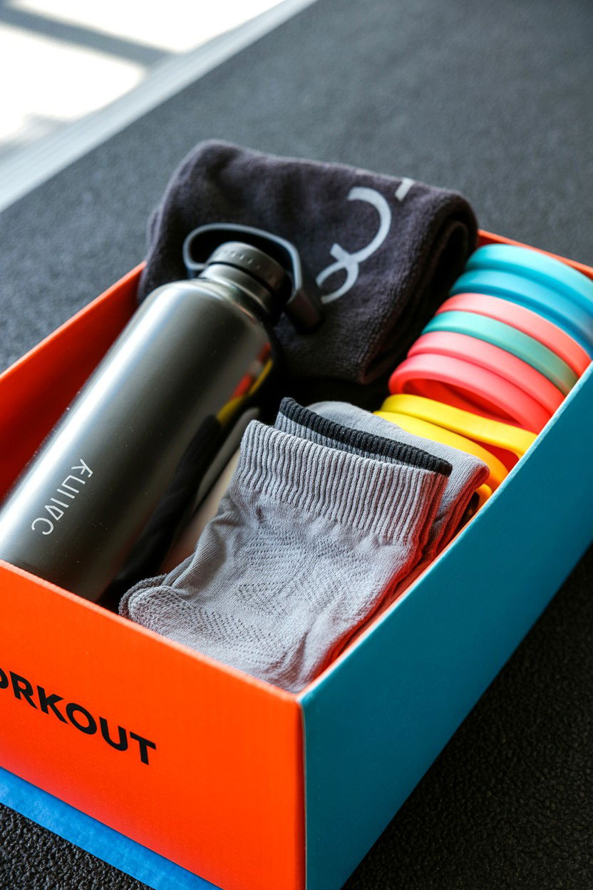 Workout Gear Box - 25 Valentine's Day Gift Box Ideas