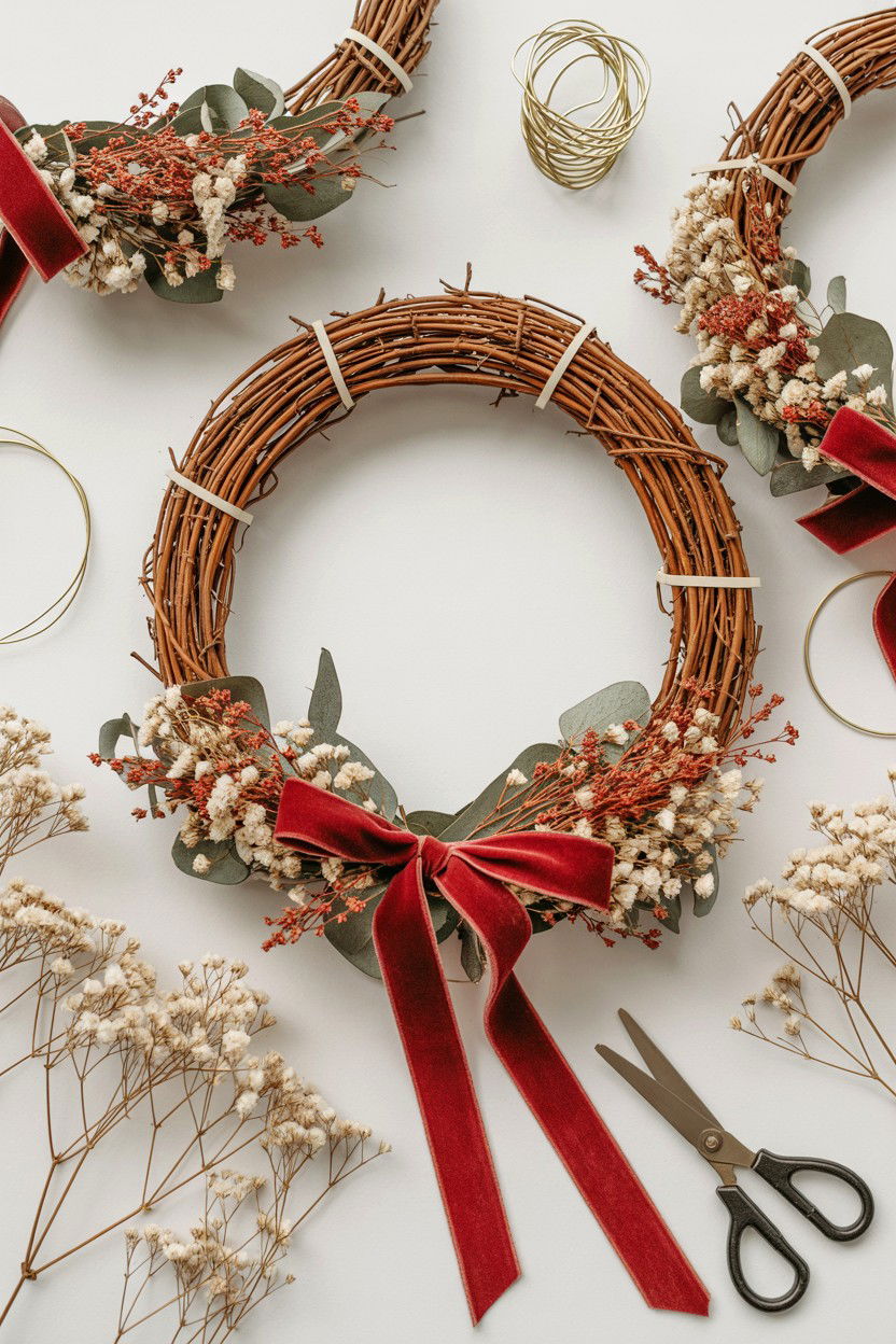 Wreath Making Workshop - 25 Valentine's Day Workshop Ideas
