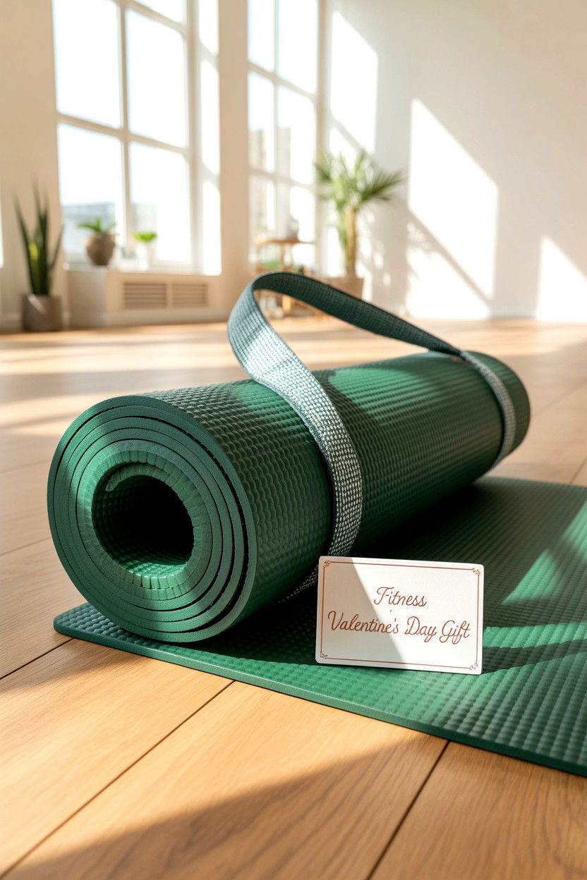 Yoga Mat - 25 Fitness Valentine's Day Gifts for Him