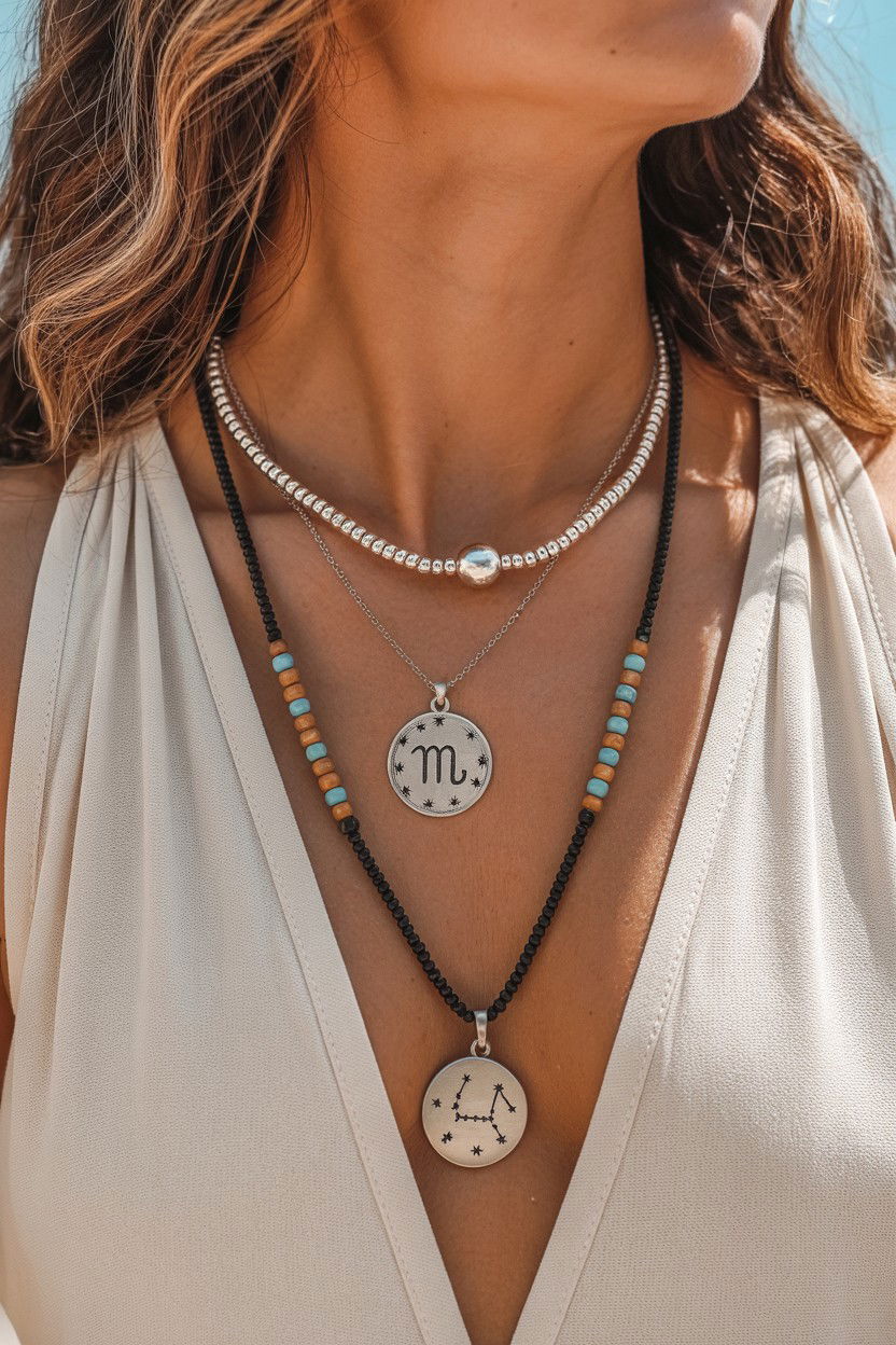 Zodiac Sign Pendant - 25 Valentine's Day Personalized Jewelry Ideas